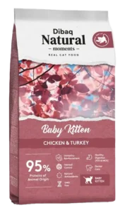 Dibaq Natural Moments: Baby Kitten Chicken and Turkey