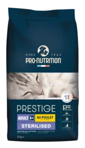 Pro-Nutrition Flatazor Prestige: Sterilized 8+ with Chicken