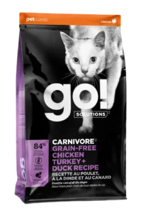 Go! Solutions: CARNIVORE - Grain-Free Chicken, Turkey + Duck Recipe Kibbles