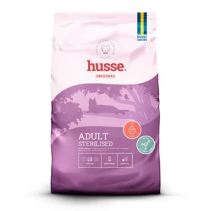 Husse: Adult Sterilised, Tailored to help support weight control in cats after sterilisation 1
