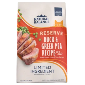 Natural Balance: Reserve - Limited Ingredient - Grain Free Duck and & Green Pea Recipe