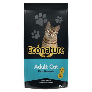 Econature: Adult Dry Cat Food (Fish) 15KG