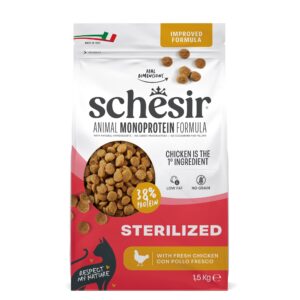 Schesir: Sterilized & Light - Sterilized Chicken