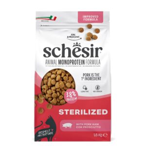 Schesir: Sterilized & Light - Sterilized Ham - 1_5kg
